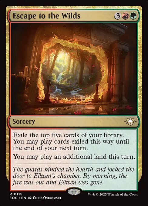 Escape to the Wilds Escape to the Wilds