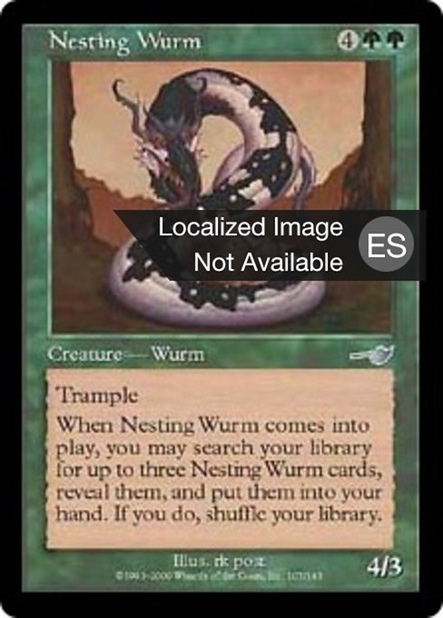 Nesting Wurm (Nemesis #107)