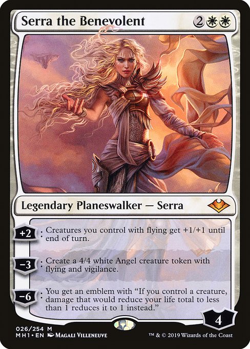 Serra the Benevolent card image