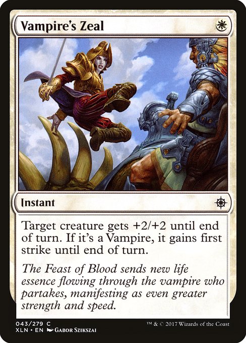 Vampire's Zeal card image