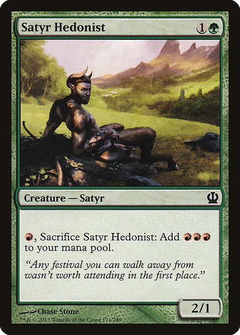 Satyr Hedonist (Theros #174)