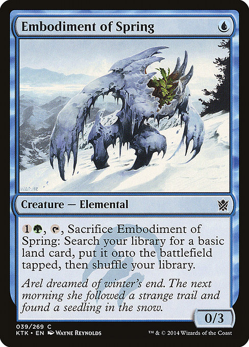 Embodiment of Spring (Khans of Tarkir #39)