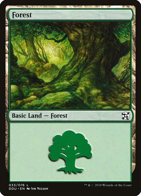 Forest (Duel Decks: Elves vs. Inventors #33)