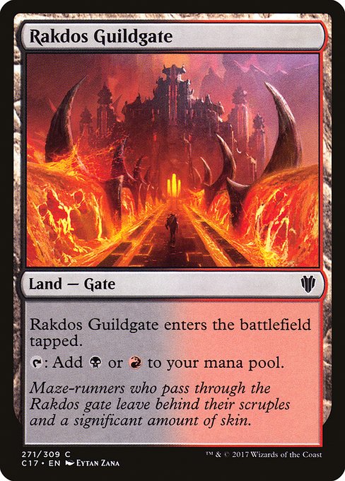 Rakdos Guildgate (Commander 2017 #271)