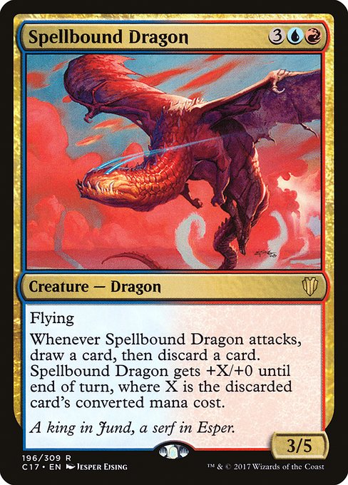 Spellbound Dragon (Commander 2017 #196)