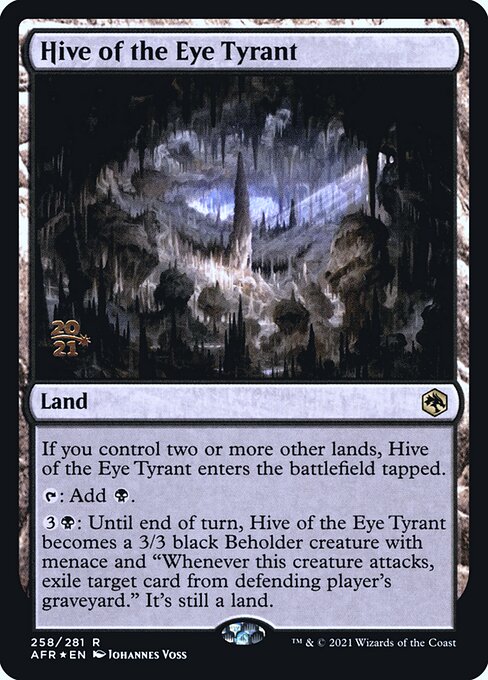 Hive of the Eye Tyrant (Adventures in the Forgotten Realms Promos #258s)