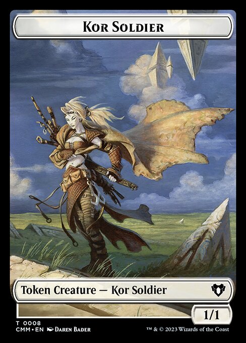 Kor Soldier (Commander Masters Tokens #8)