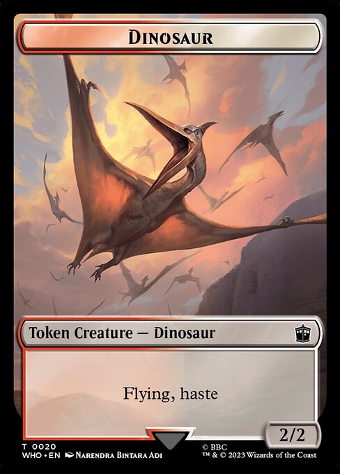 Dinosaur card image
