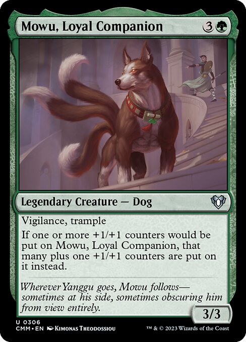 Mowu, Loyal Companion (Commander Masters #306)