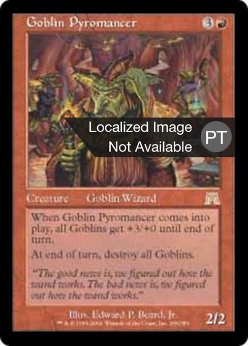 Goblin Pyromancer (Onslaught #206)