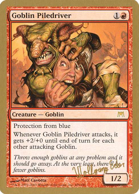 Goblin Piledriver (World Championship Decks 2003 #we205)