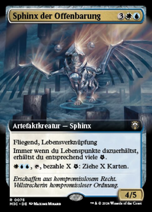 Sphinx of the Revelation (Modern Horizons 3 Commander #75)