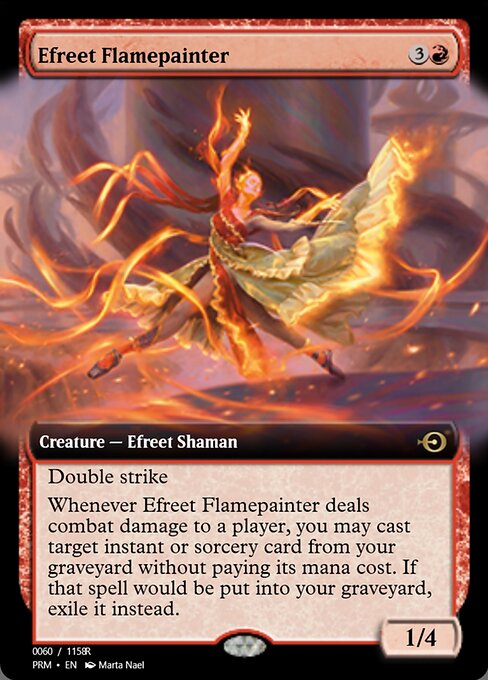 Efreet Flamepainter (Magic Online Promos #90092)