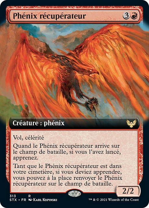 Retriever Phoenix (Strixhaven: School of Mages #313)