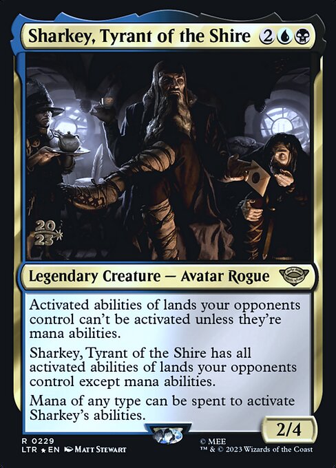 Sharkey, Tyrant of the Shire (Tales of Middle-earth Promos #229s)