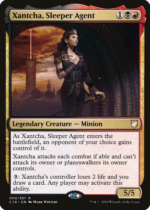 Xantcha, Sleeper Agent (Commander 2018 #50)