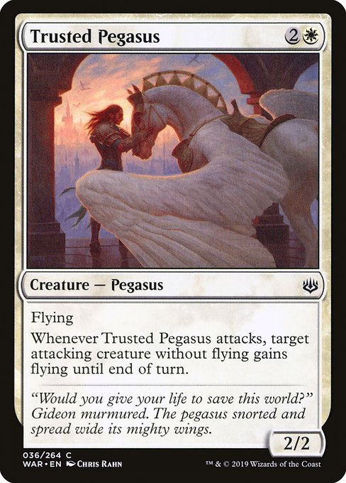 Pégase fidèle|Trusted Pegasus