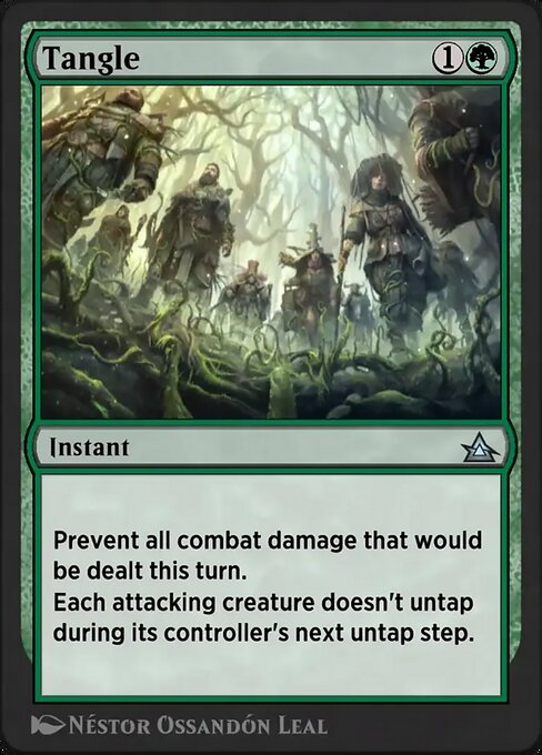Tangle magic the gathering card art