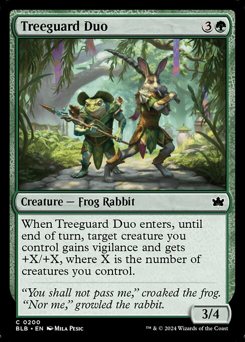 Treeguard Duo (Bloomburrow #200)