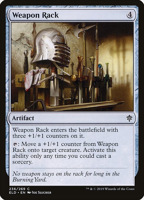 Weapon Rack (Throne of Eldraine #236)