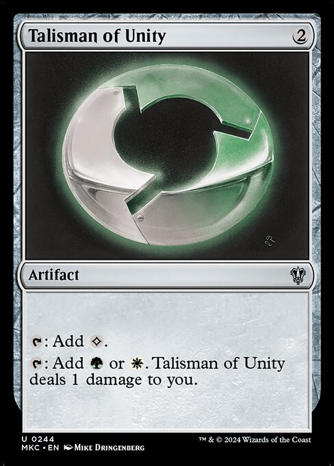 Talisman of Unity (mkc) 244