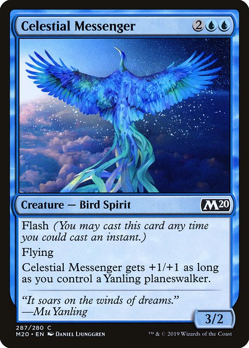 Celestial Messenger (Core Set 2020 #287)