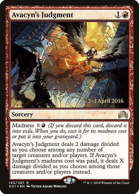 Avacyn's Judgment (Shadows over Innistrad Promos #145s)