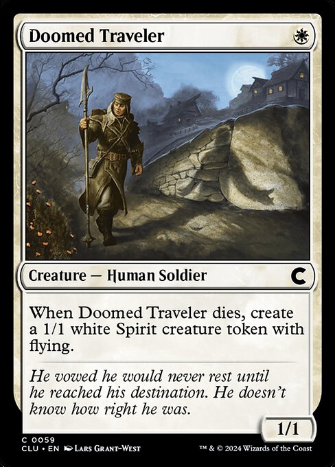Doomed Traveler (Ravnica: Clue Edition #59)