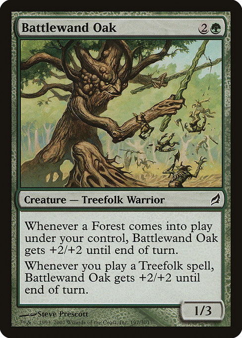 Battlewand Oak (Lorwyn #197)
