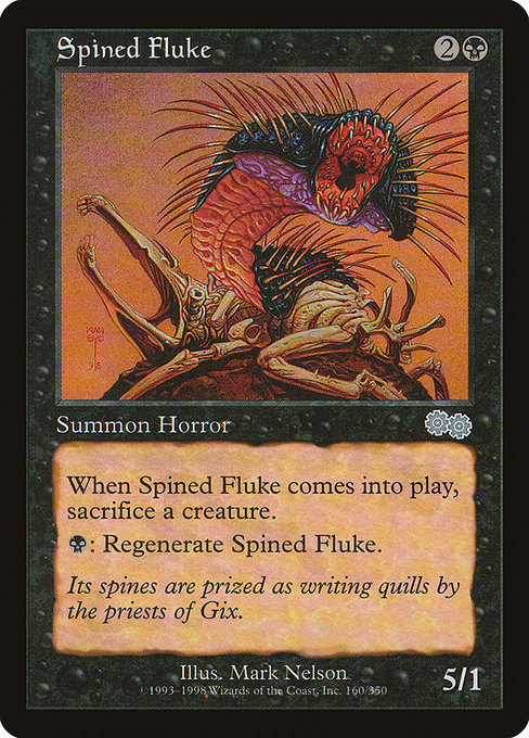 Spined Fluke card image