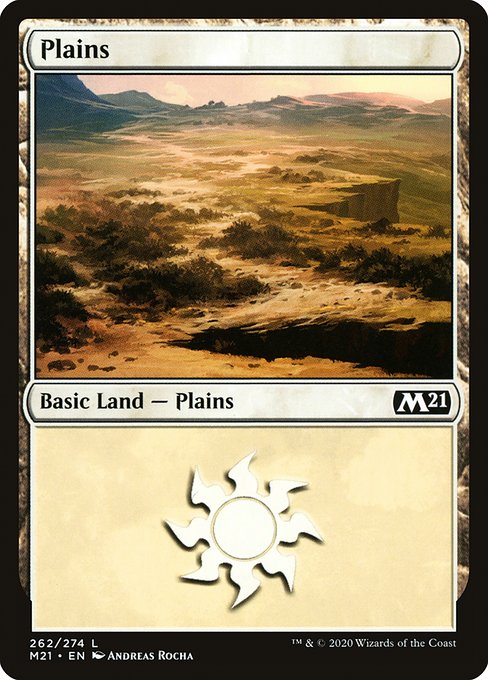 Plains (Core Set 2021 #262)