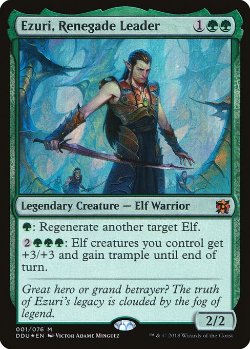 Ezuri, Renegade Leader (Duel Decks: Elves vs. Inventors #1)