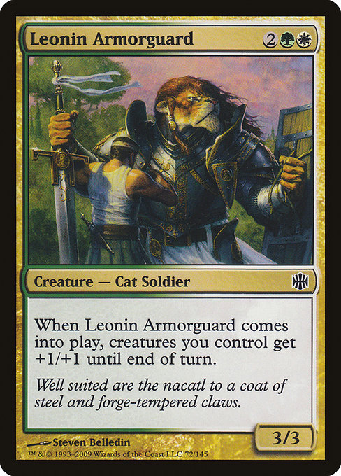 Garde cuirassé léonin|Leonin Armorguard