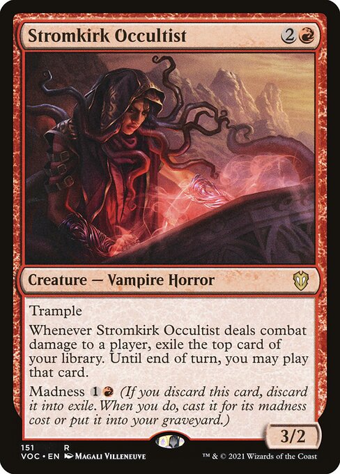Stromkirk Occultist (Crimson Vow Commander #151)