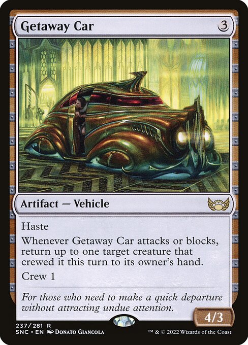 Getaway Car card image