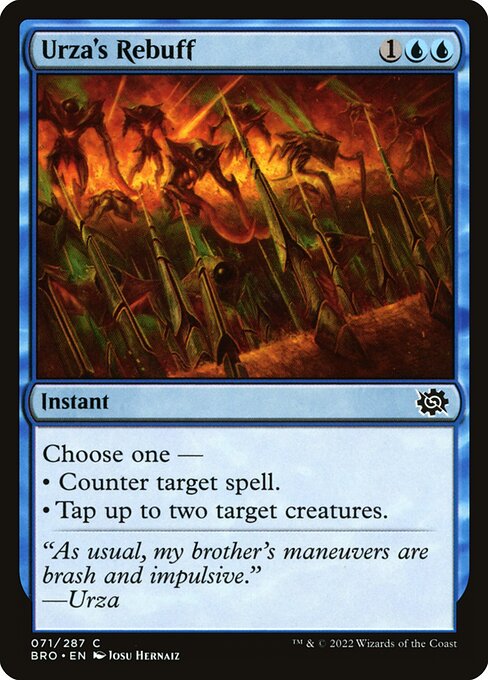 Urza's Rebuff (The Brothers' War #71)