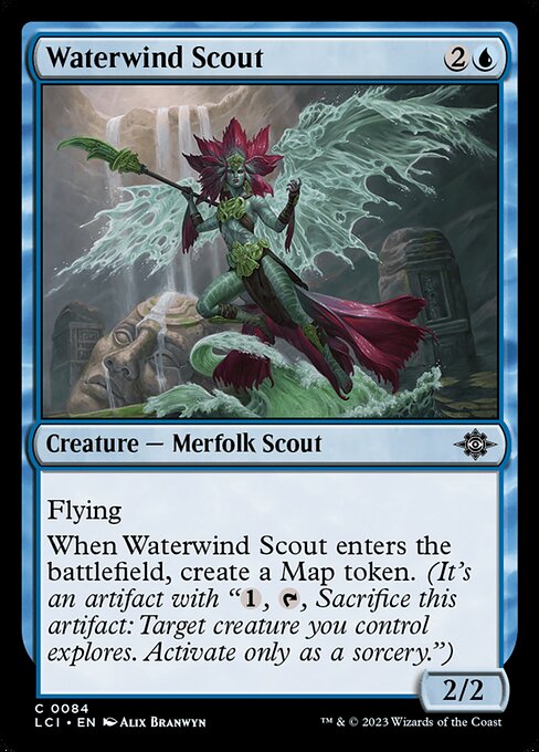 Waterwind Scout (The Lost Caverns of Ixalan #84)