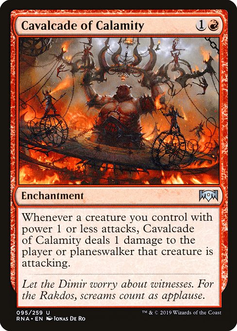 Cavalcade of Calamity (Ravnica Allegiance #95)