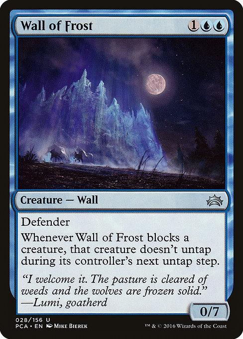 Wall of Frost (Planechase Anthology #28)