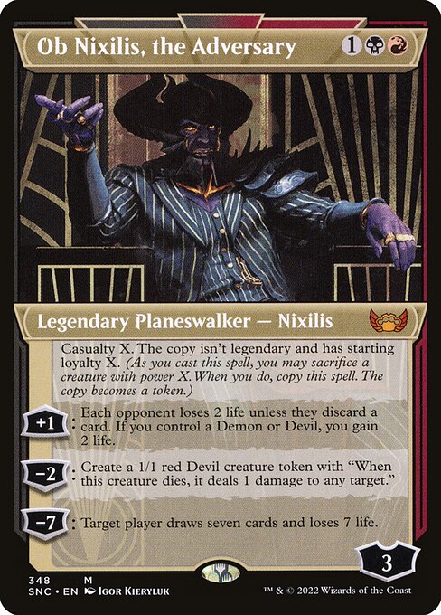 Ob Nixilis, the Adversary card image