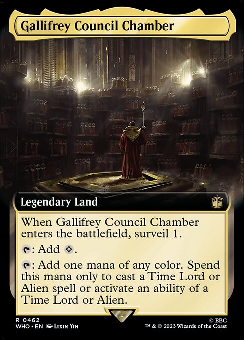 Gallifrey Council Chamber (Extended Art)