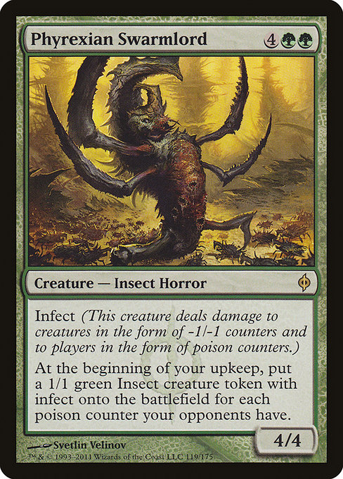 Phyrexian Swarmlord (nph) 119 Phyrexian Swarmlord (nph) 119