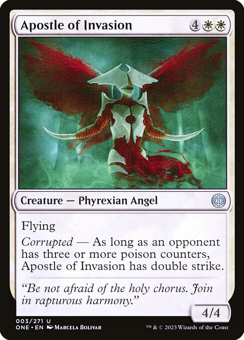 Apostle of Invasion (Foil Phyrexia: All Will Be One)