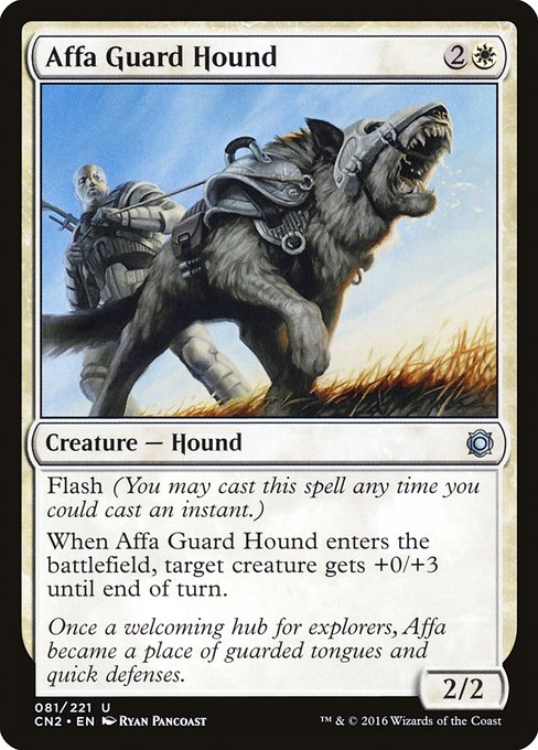 Affa Guard Hound (Conspiracy: Take the Crown #81)