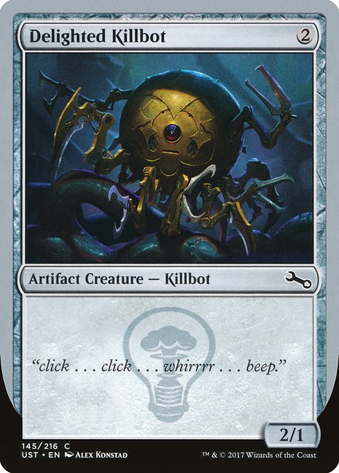Delighted Killbot (Unstable #145b)