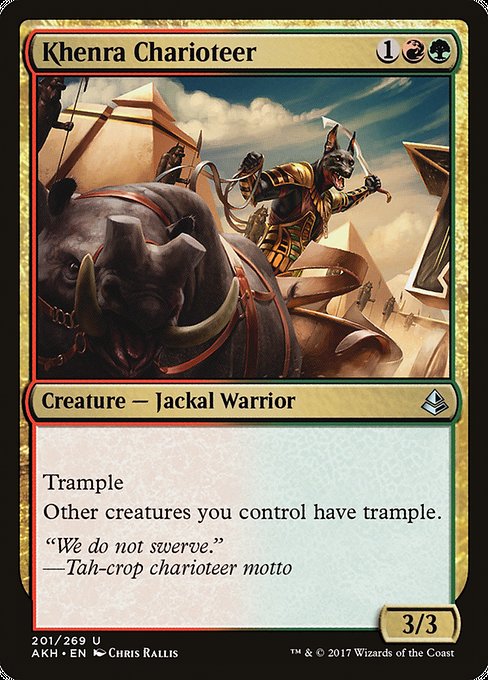 Khenra Charioteer (Amonkhet #201)