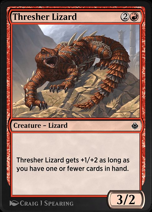 Thresher Lizard (Amonkhet Remastered #178)