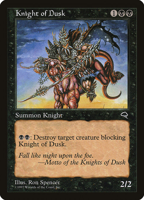 Knight of Dusk (Tempest #140)