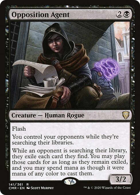 Opposition Agent (Commander Legends Promos #141p)