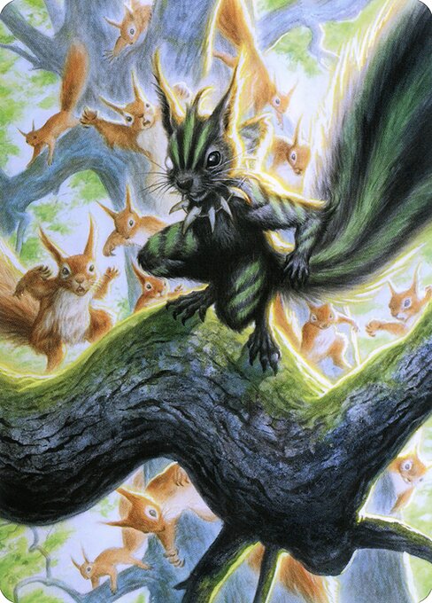 Chatterfang, Squirrel General // Chatterfang, Squirrel General (Modern Horizons 2 Art Series #67)